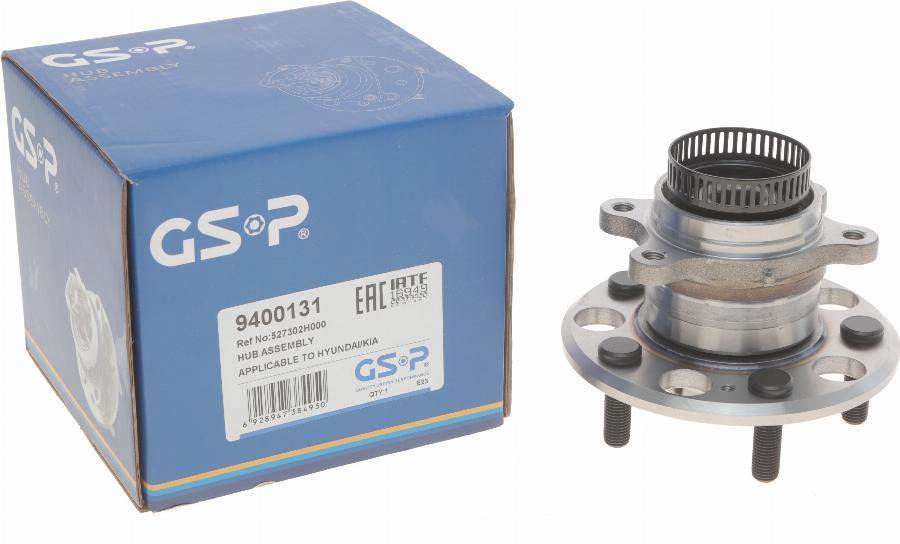 GSP 9400131 - Σετ ρουλεμάν τροχών parts5.com