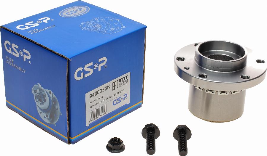 GSP 9400353K - Tekerlek yatağı seti parts5.com