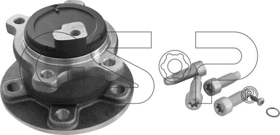 GSP 9400253K - Σετ ρουλεμάν τροχών parts5.com