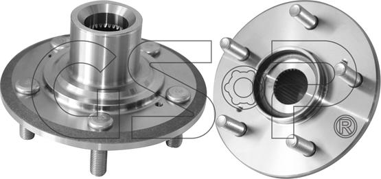 GSP 9430007 - Главина на колелото parts5.com