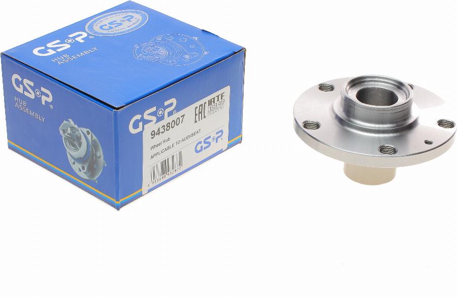 GSP 9438007 - Buje de rueda parts5.com