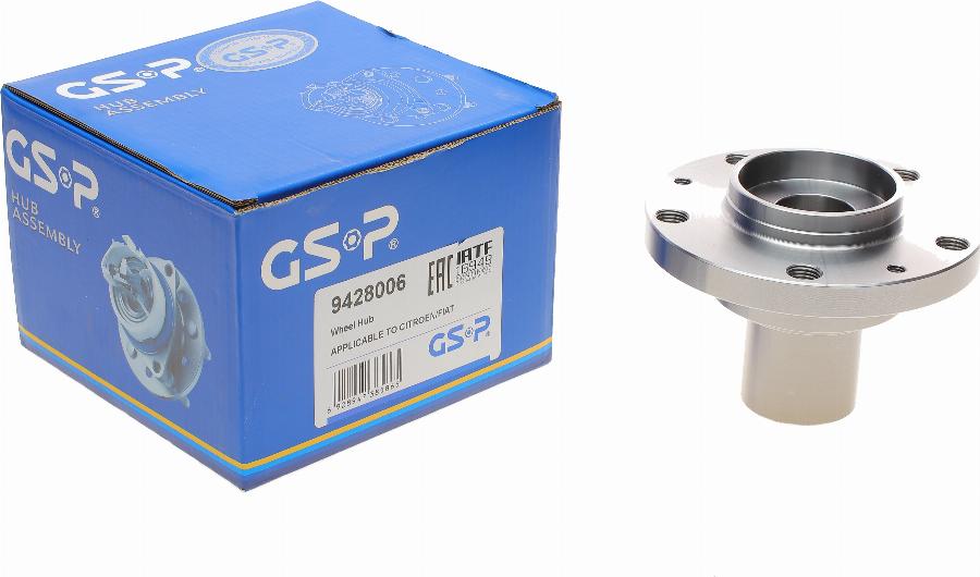 GSP 9428006 - Piasta koła parts5.com