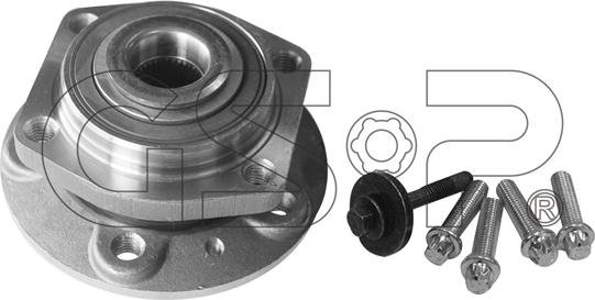 GSP 9336005K - Wheel hub, bearing Kit parts5.com