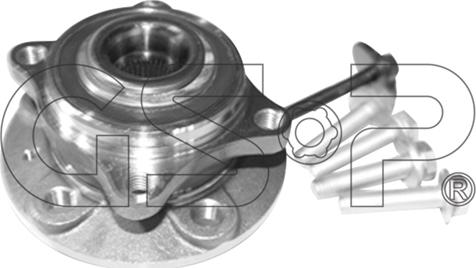 GSP 9336006K - Butuc roata parts5.com