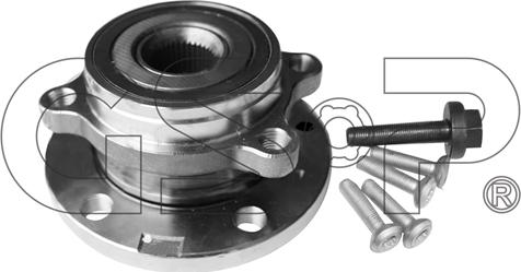 GSP 9336007K - Wheel hub, bearing Kit parts5.com