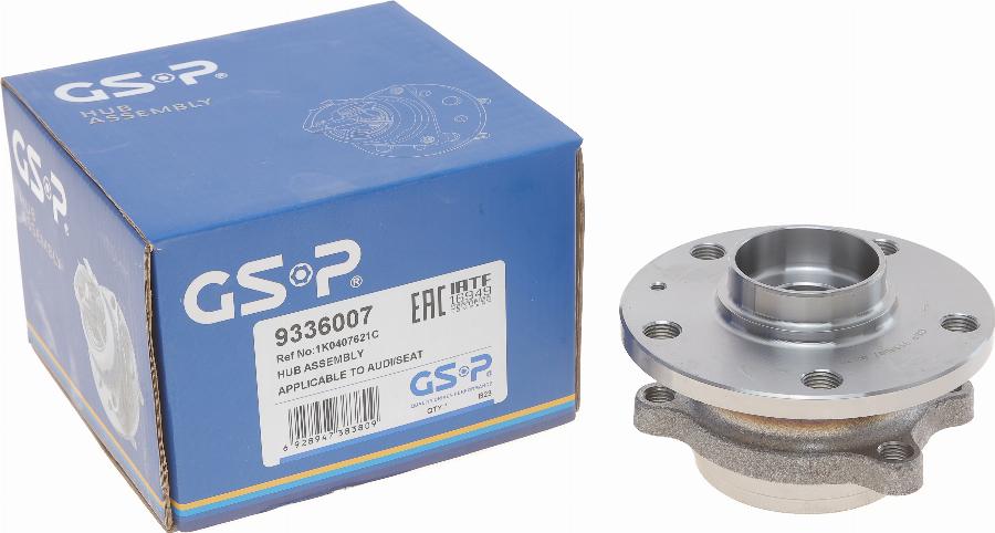 GSP 9336007 - Комплект подшипника ступицы колеса parts5.com