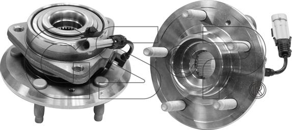 GSP 9330032 - Wheel hub, bearing Kit parts5.com