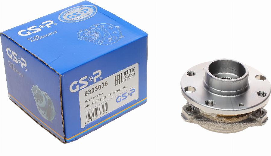 GSP 9333036 - Komplet ležaja kotača parts5.com