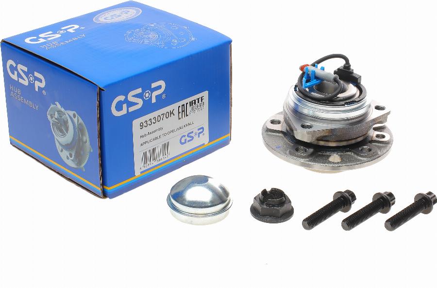 GSP 9333070K - Komplet ležaja kotača parts5.com