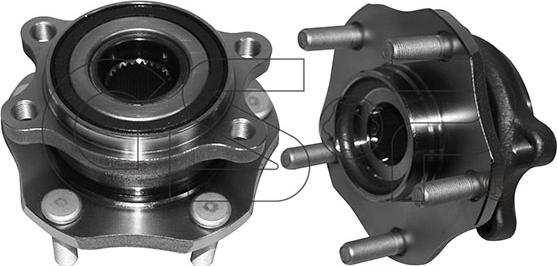 GSP 9329033 - Sada ložisek kol parts5.com