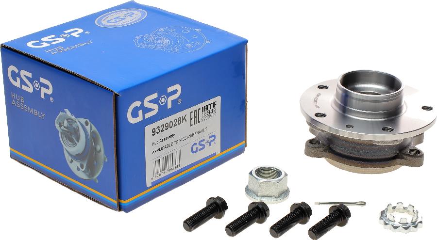 GSP 9329028K - Komplet ležaja točka parts5.com