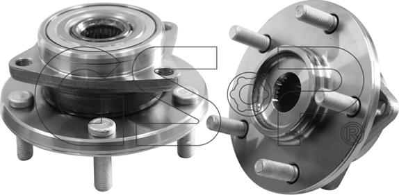 GSP 9325001 - Wheel hub, bearing Kit parts5.com