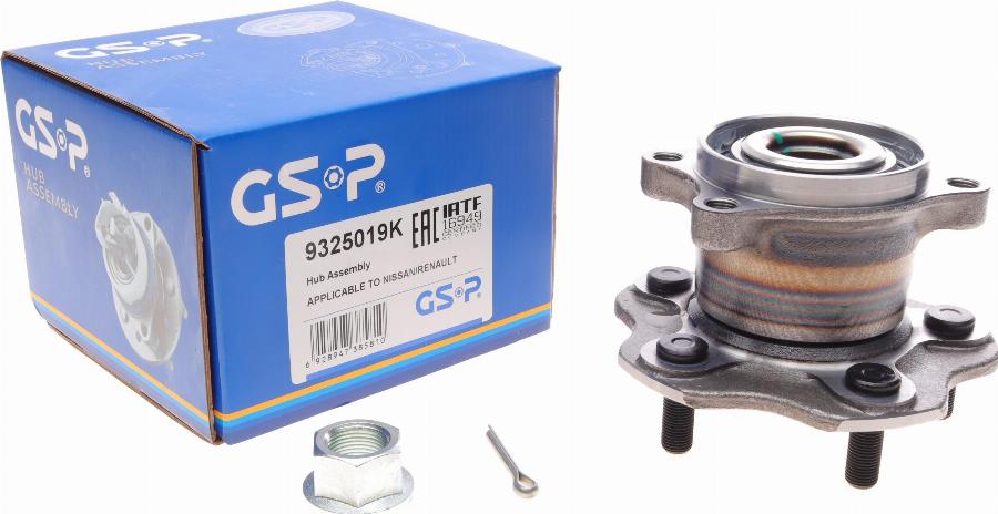 GSP 9325019K - Set rulment roata parts5.com