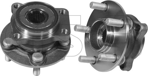 GSP 9327039 - Σετ ρουλεμάν τροχών parts5.com