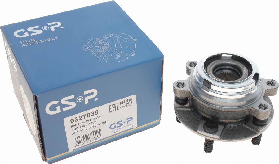 GSP 9327035 - Set rulment roata parts5.com