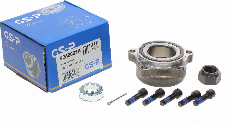 GSP 9249001K - Комплект подшипника ступицы колеса parts5.com