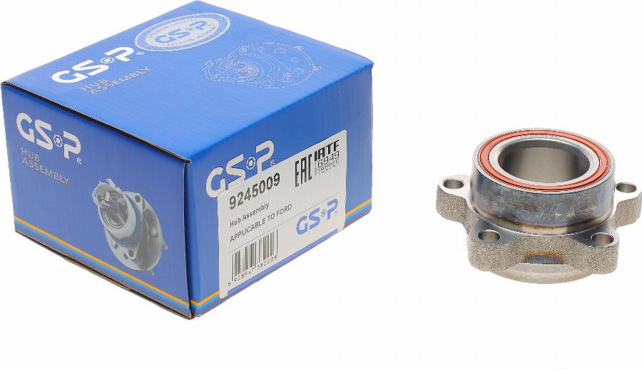 GSP 9245009 - Zestaw łożysk koła parts5.com