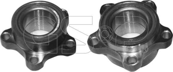 GSP 9245009 - Zestaw łożysk koła parts5.com