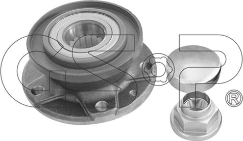 GSP 9235021K - Wheel hub, bearing Kit parts5.com