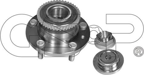 GSP 9236002K - Buje de rueda parts5.com