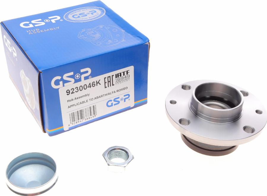 GSP 9230046K - Set rulment roata parts5.com