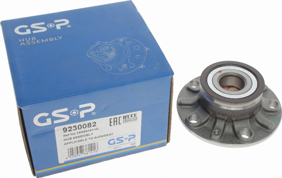 GSP 9230082 - Piasta koła parts5.com