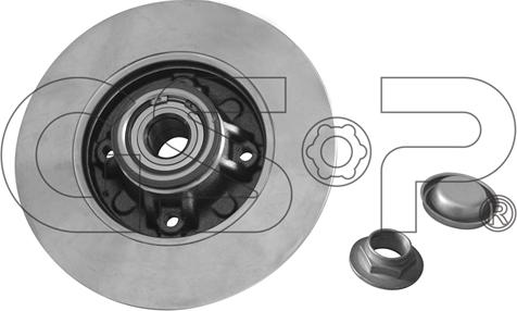 GSP 9230146K - Kočni disk parts5.com