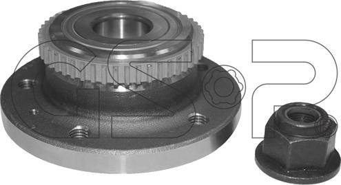 GSP 9230109K - Wheel hub, bearing Kit parts5.com