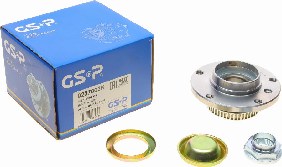 GSP 9237002K - Tekerlek yatağı seti parts5.com