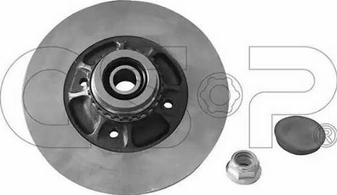 GSP 9225040K - Brake Disc parts5.com