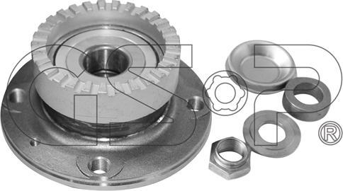 GSP 9225012K - Juego de cojinete de rueda parts5.com