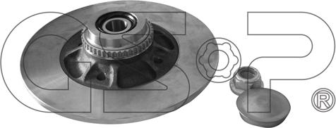 GSP 9225039K - Brake Disc parts5.com