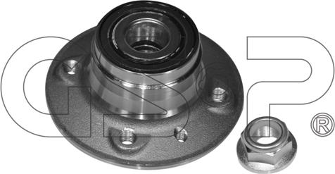 GSP 9225027K - Wheel hub, bearing Kit parts5.com