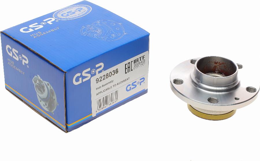 GSP 9228036 - Tekerlek yatağı seti parts5.com