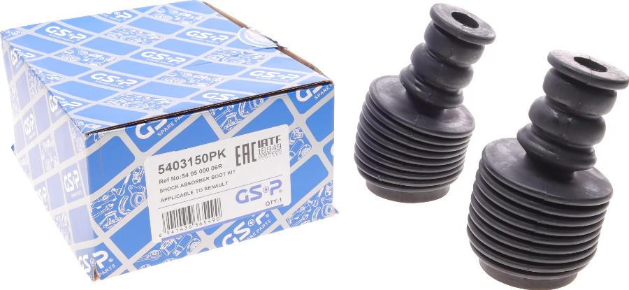 GSP 5403150PK - Almohadilla de tope, suspensión parts5.com