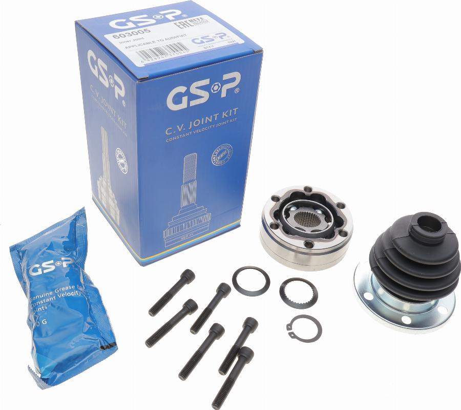 GSP 603005 - Zestaw przegubu, wał napędowy parts5.com