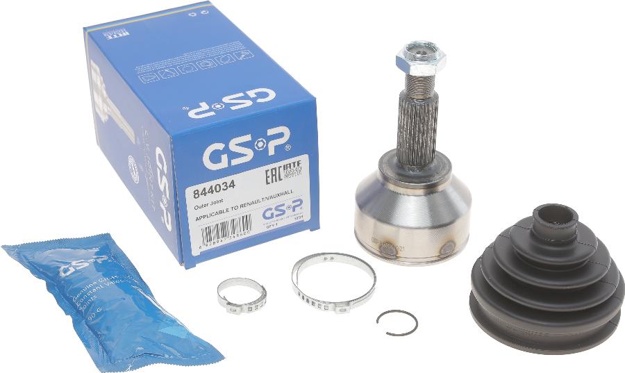 GSP 844034 - Kompletan kardan, pogonsko vratilo parts5.com