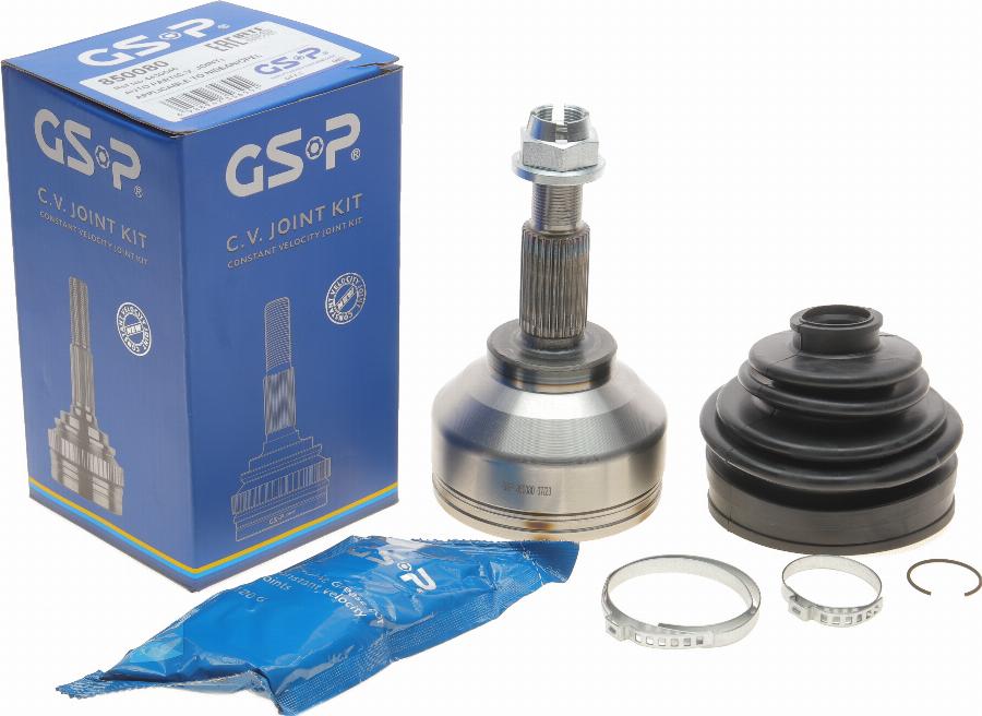 GSP 850080 - Шарнирный комплект, ШРУС, приводной вал parts5.com