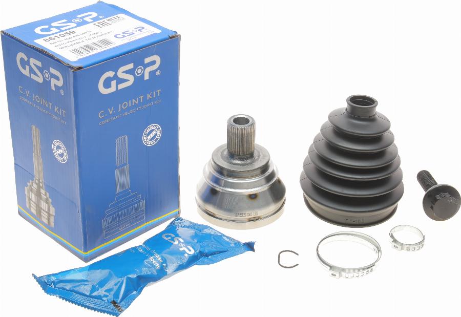 GSP 861059 - Каре комплект, полуоска parts5.com