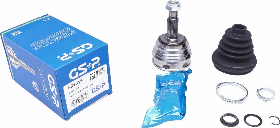 GSP 861018 - Zestaw przegubu, wał napędowy parts5.com