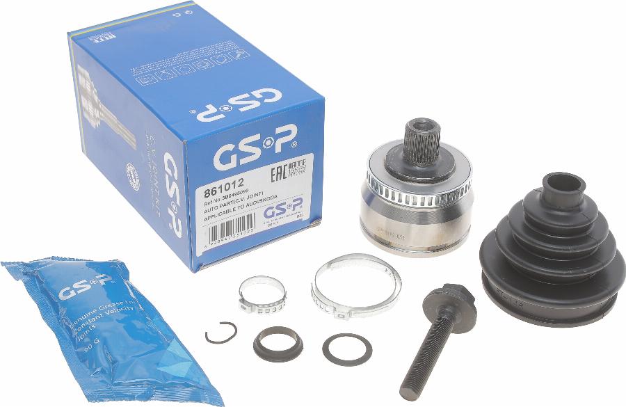 GSP 861012 - Kompletan kardan, pogonsko vratilo parts5.com