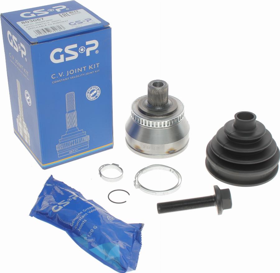 GSP 803067 - Sada kĺbov hnacieho hriadeľa parts5.com