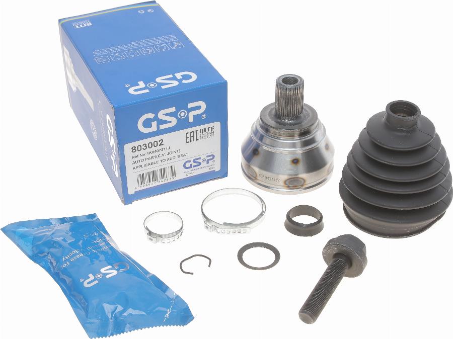 GSP 803002 - Jeu de joints, arbre de transmission parts5.com