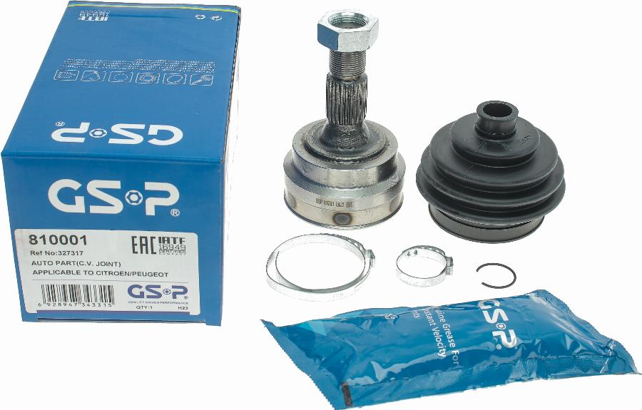 GSP 810001 - Joint Kit, drive shaft parts5.com