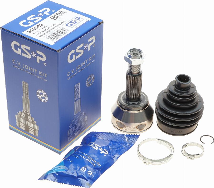 GSP 818009 - Zestaw przegubu, wał napędowy parts5.com