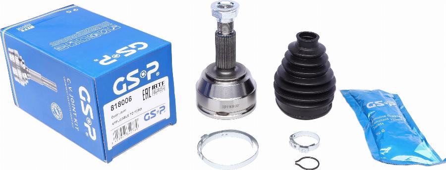 GSP 818006 - Joint Kit, drive shaft parts5.com