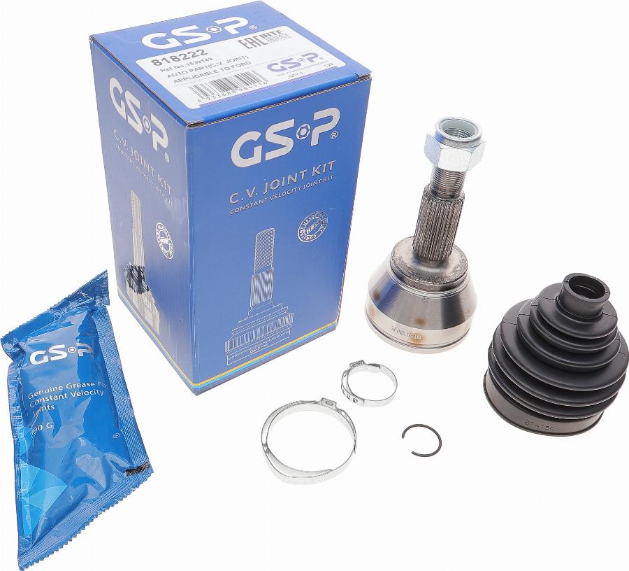 GSP 818222 - Zestaw przegubu, wał napędowy parts5.com