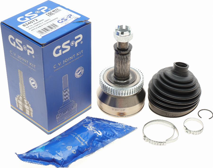 GSP 824072 - Gelenksatz, Antriebswelle parts5.com