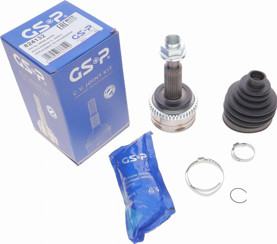 GSP 824132 - Sada kĺbov hnacieho hriadeľa parts5.com