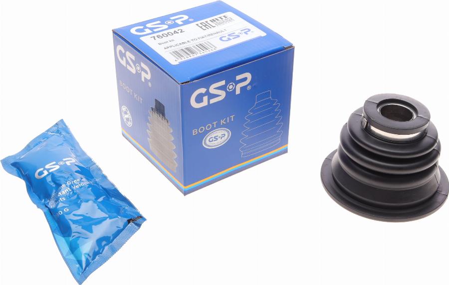 GSP 760042 - Bellow, drive shaft parts5.com